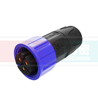 ST-M20-组装-3P插孔公头