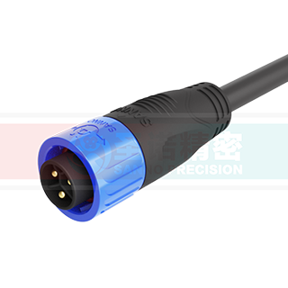 PL-M20-注塑-3P插针公头